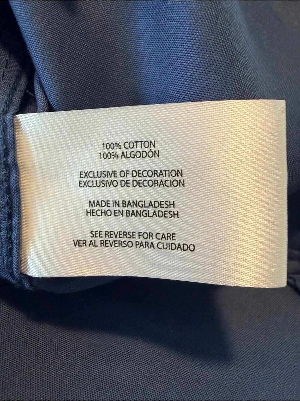 Banana Republic Men's Navy Blue Button-Down Dress Shirt